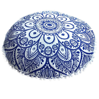 Coussin de Méditation Rond Bohème – Décoratif et Confortable pour Siège et Sol