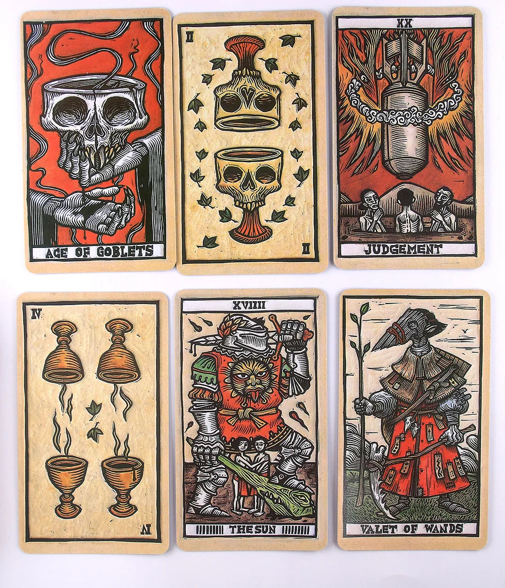 Tarot Del Toro – Jeu de Cartes Inspiré de l’Univers de Guillermo Del Toro