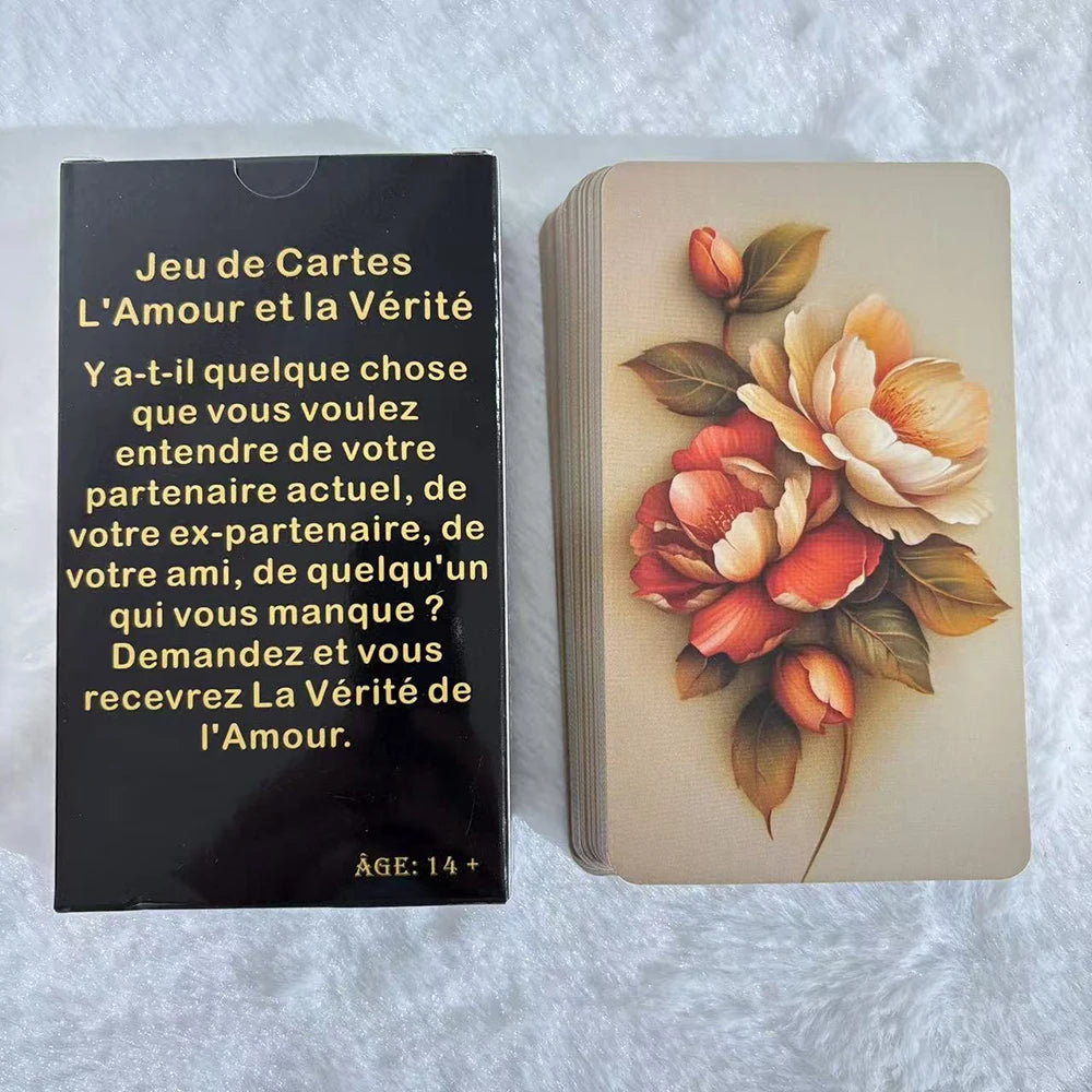 Oracle de l’Amour en Français – Jeu de 52 Cartes sur le Thème de l’Amour et des Relations